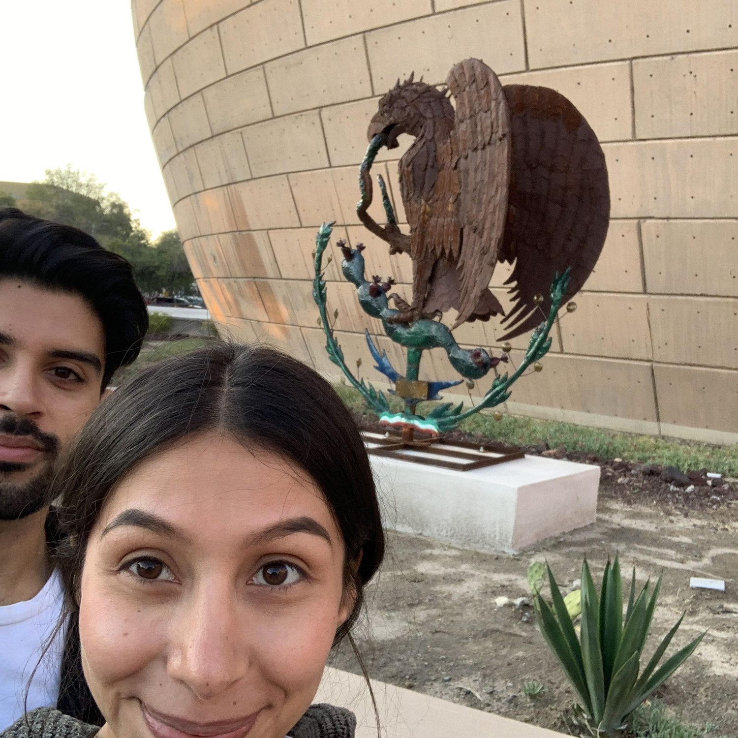 His first time in Mexico!