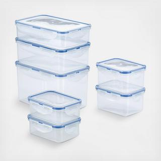 Easy Essentials 14-Piece Rectangular Food Storage Container Set