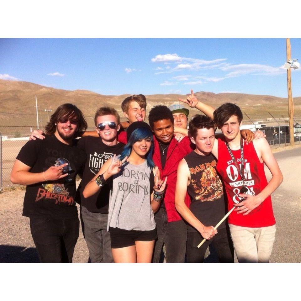 June 2015, Fernley Race track: This is the first picture we ever took together which is funny because we didn't formally know each other at this point!