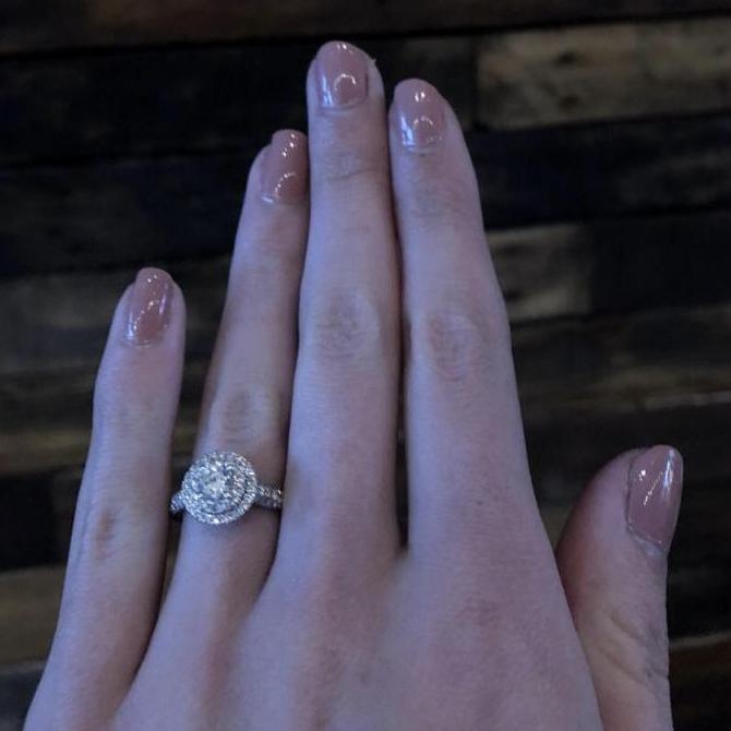 Alex found the perfect ring!