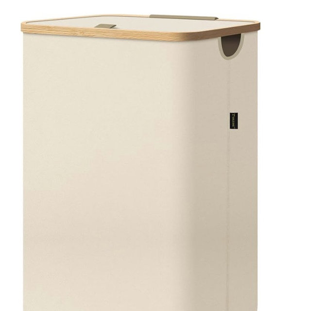 BALEINE Laundry Hamper (26 Gal/100L, Beige)