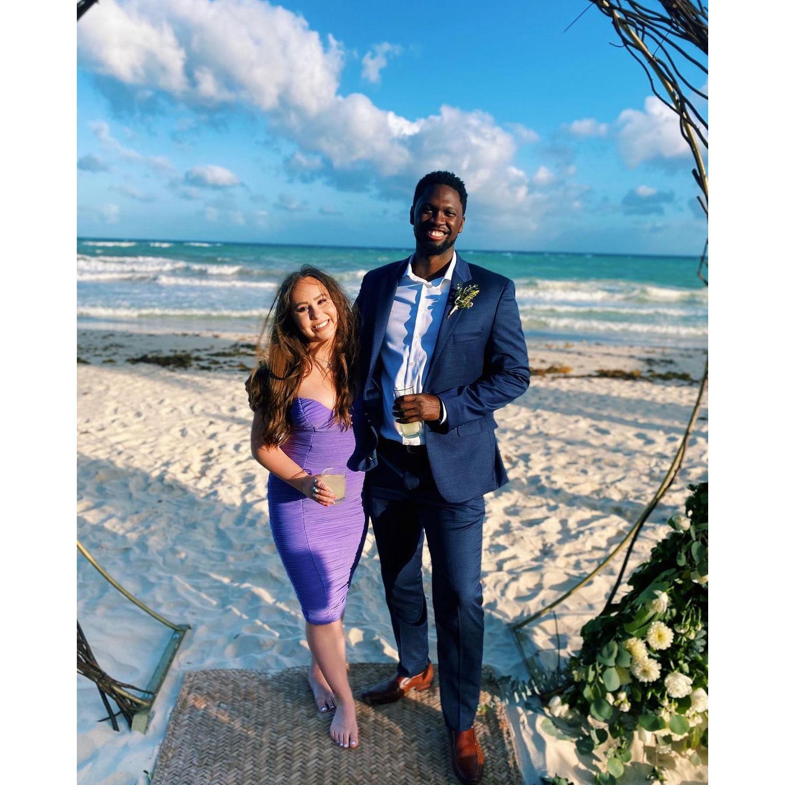 Mexico round THREE! This trip took place after the purchase of our first home in March of 2021. Cancún round two, to celebrate our close friends' wedding.