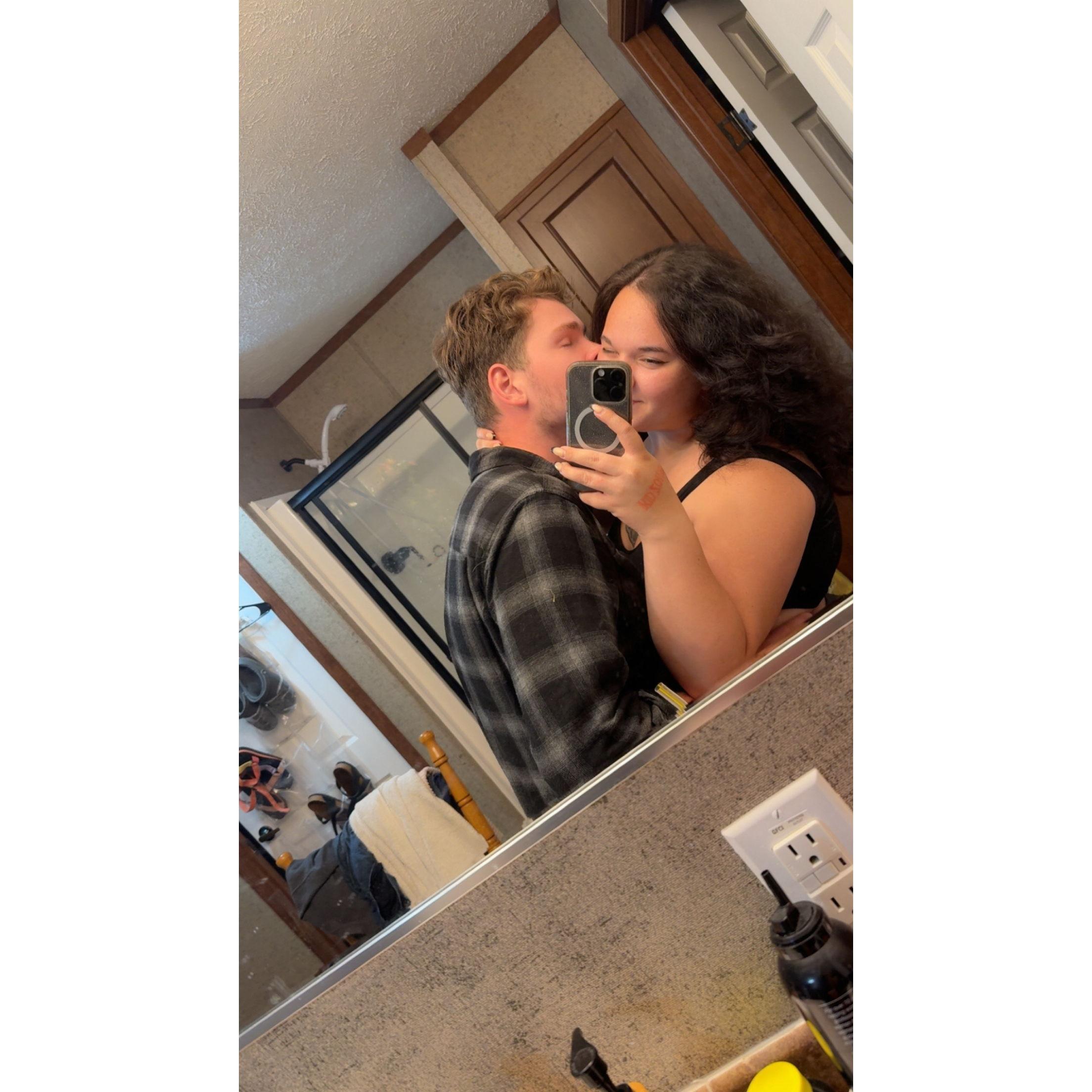 One of many mirror pics