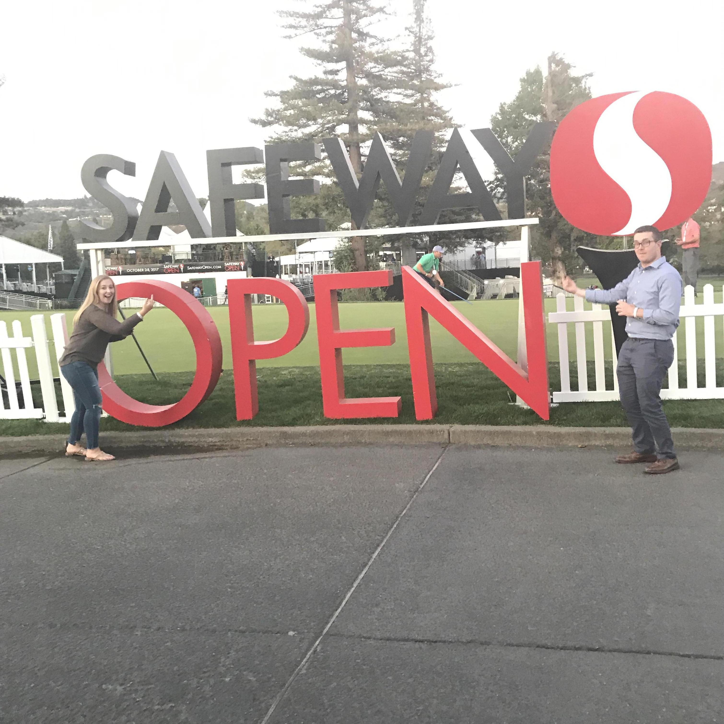 Our First "Date" - Safeway Open October 2017