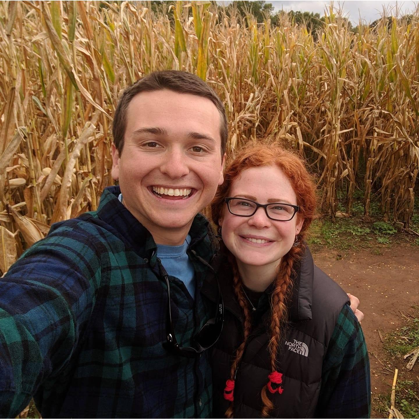 Corn maze in Georgia (December 2018)
