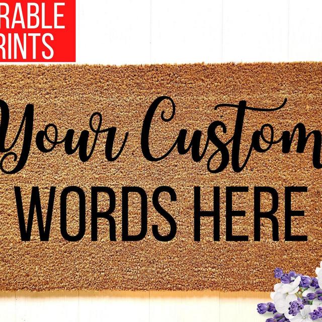 Custom Door mat, Custom Doormat, Personalized Door mat, Outdoor Door Mat, Customized Welcome Mat