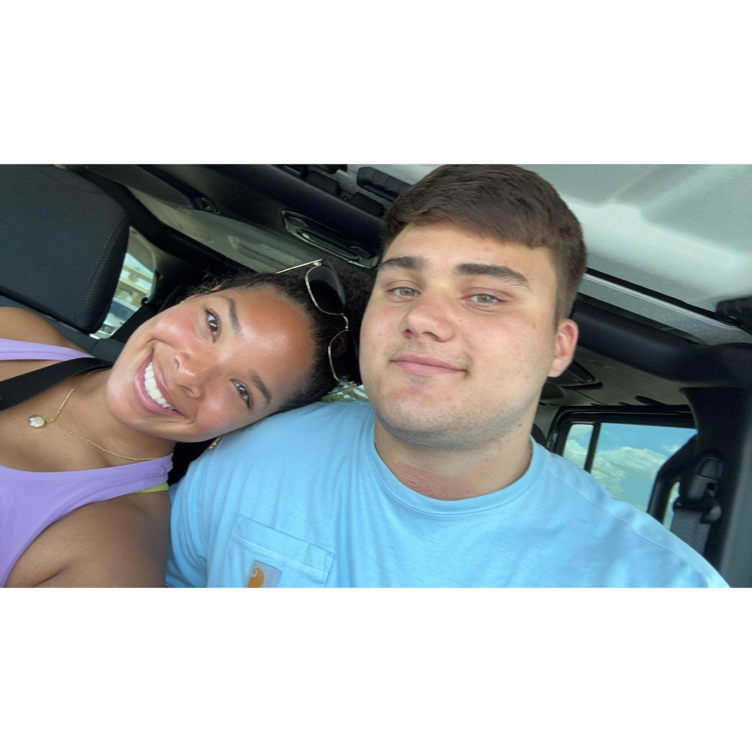 Enjoying fun times in the summer
