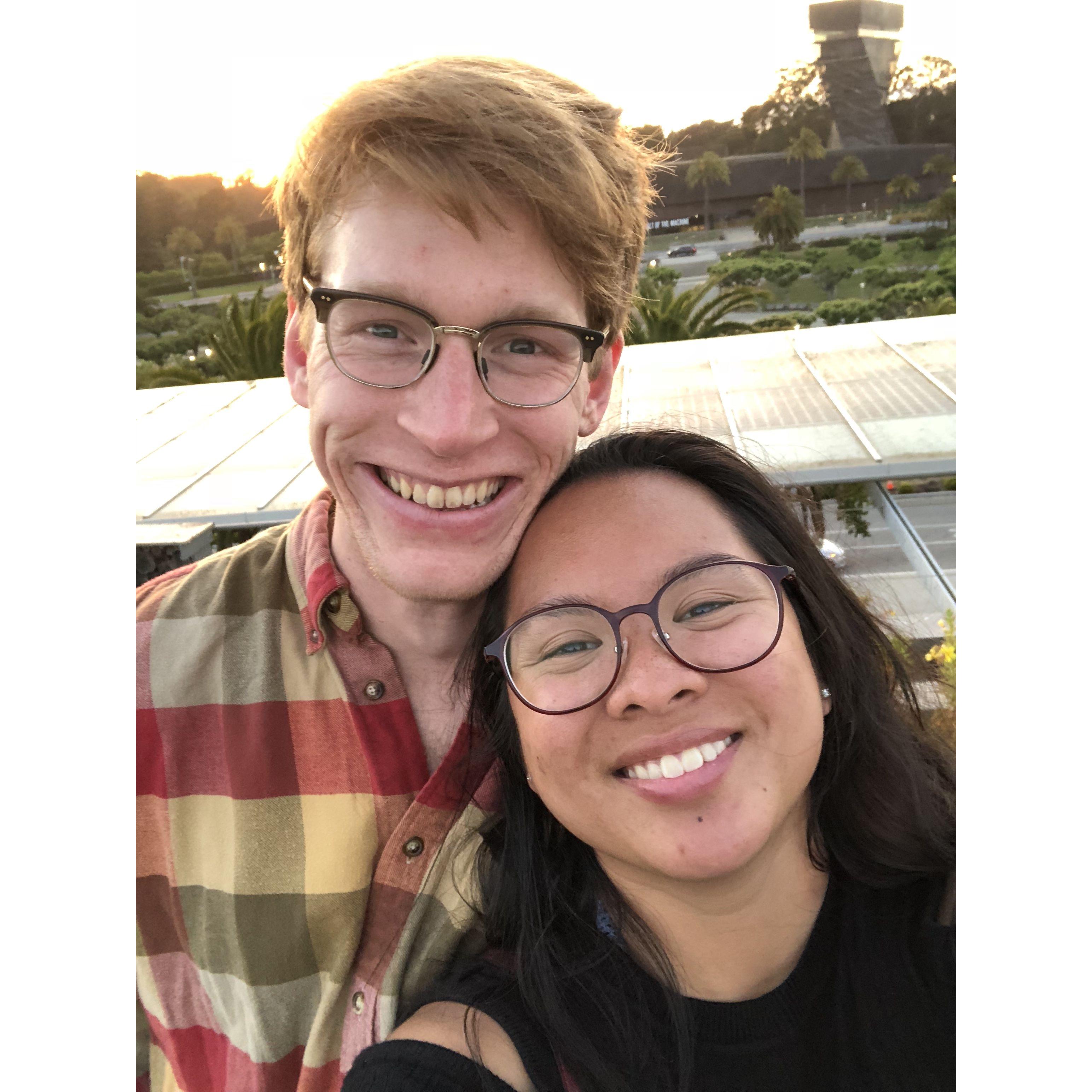 Taken on the roof of the California Academy of Sciences in San Francisco, during one of their weekly Thursday evening NightLife events!
