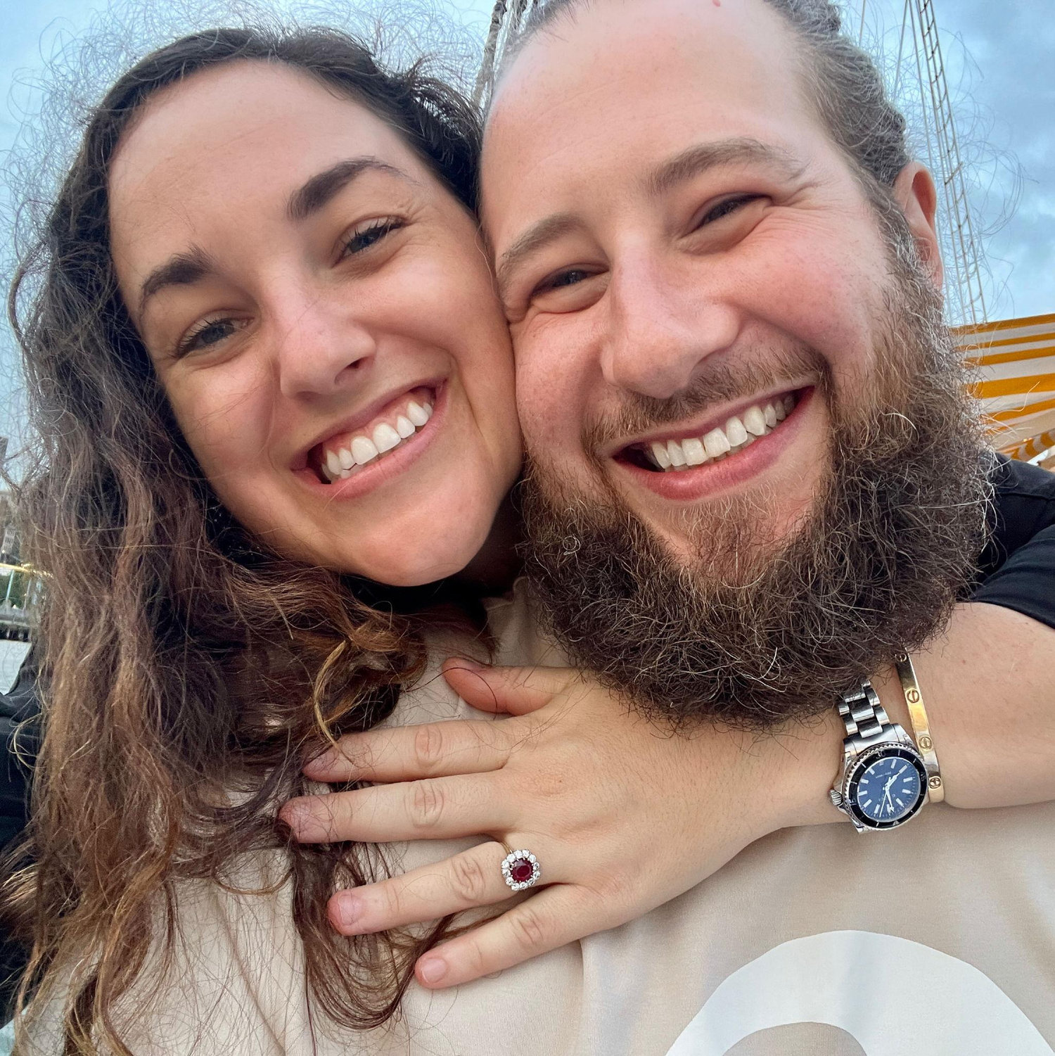 The night we got engaged! 7/23/24