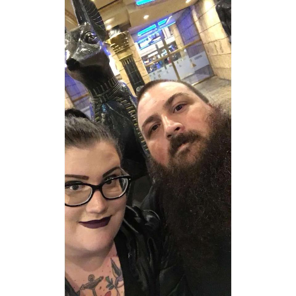 At one of my favorite Vegas casinos, the Luxor. In town for the Misfits, Dec. 2017