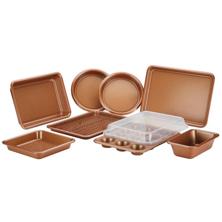 Ayesha Curry 10-piece Copper Bakeware Set