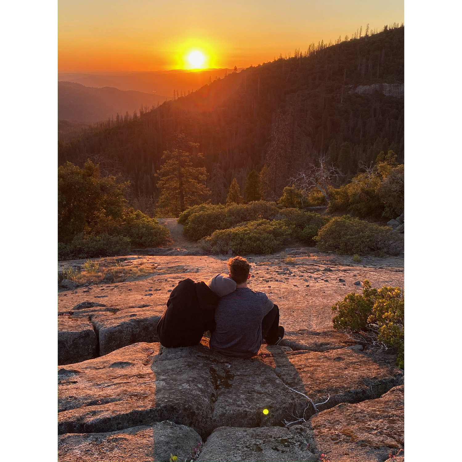 Sunset Rock - Shaver Lake, CA - June 2020