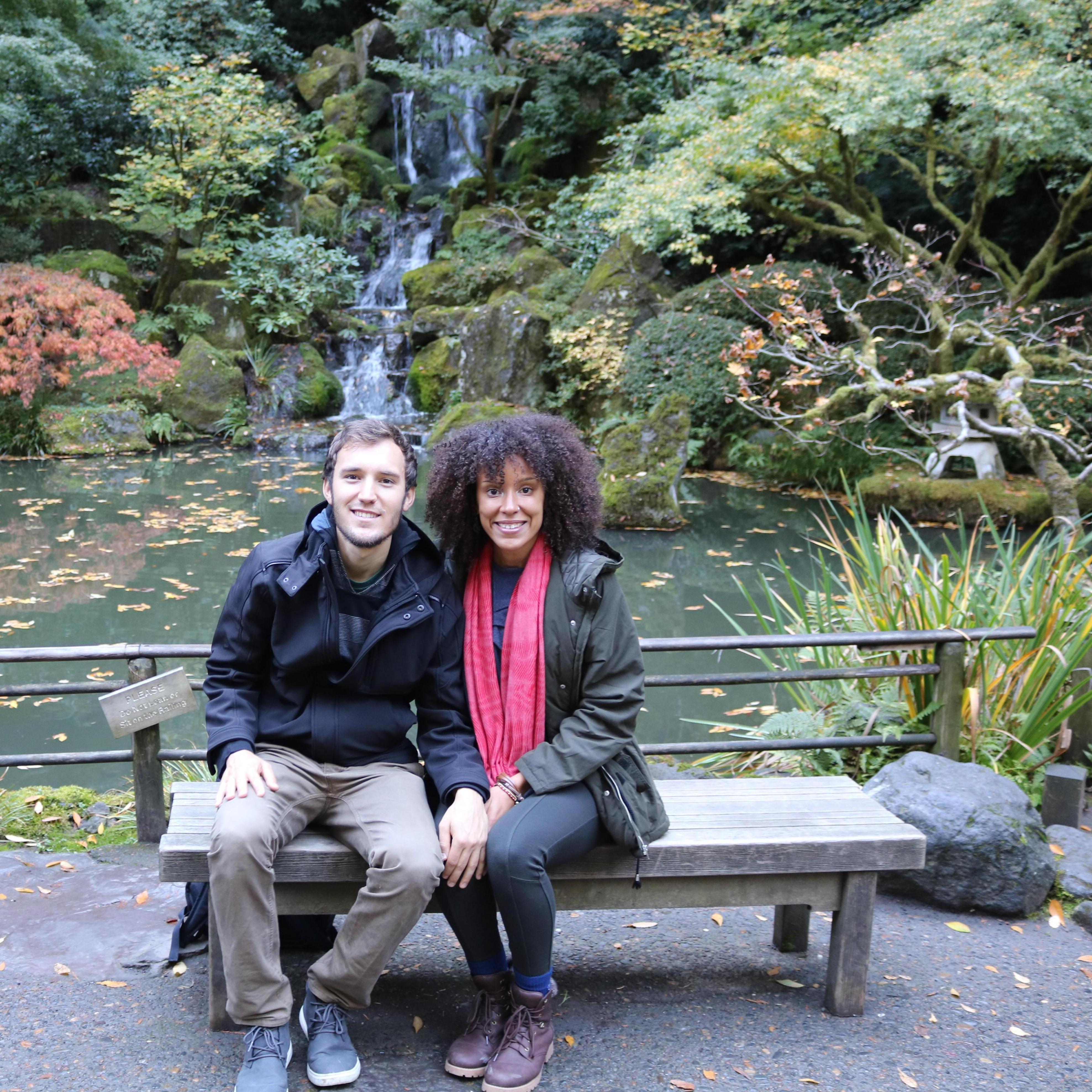 Portland Japanese Garden. One of our favorite places to visit!