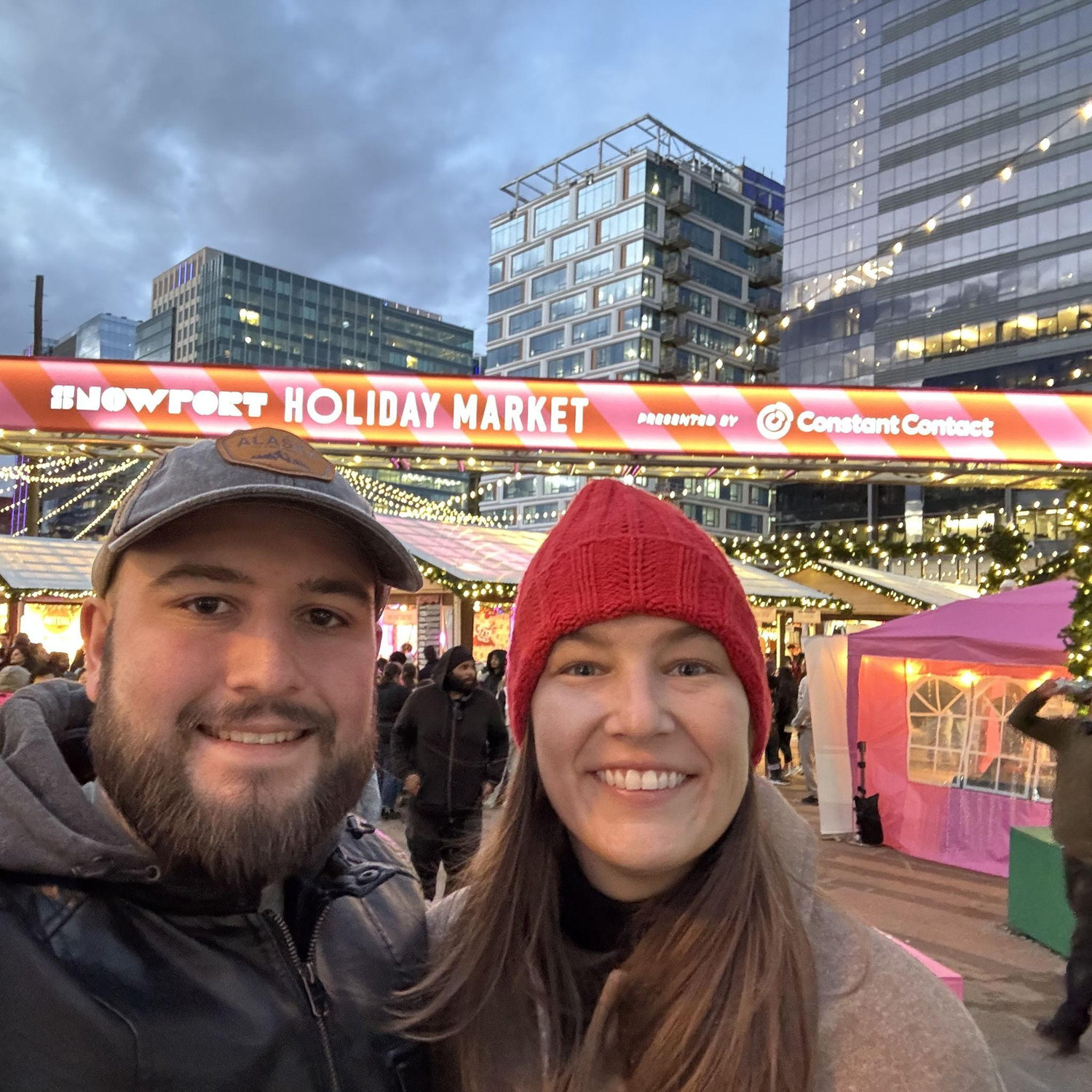 Alex takes Chas to meet family in Boston and we visit a Christmas Market there. She still talks about the fettuccine alfredo we got there as one of the best she's had.