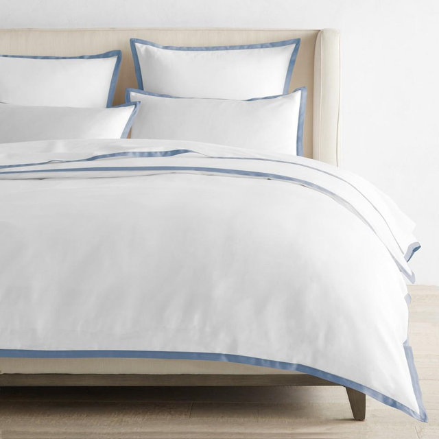 Chambers® Italian Border 300 Thread Count Sateen Sham, Standard, Jardin