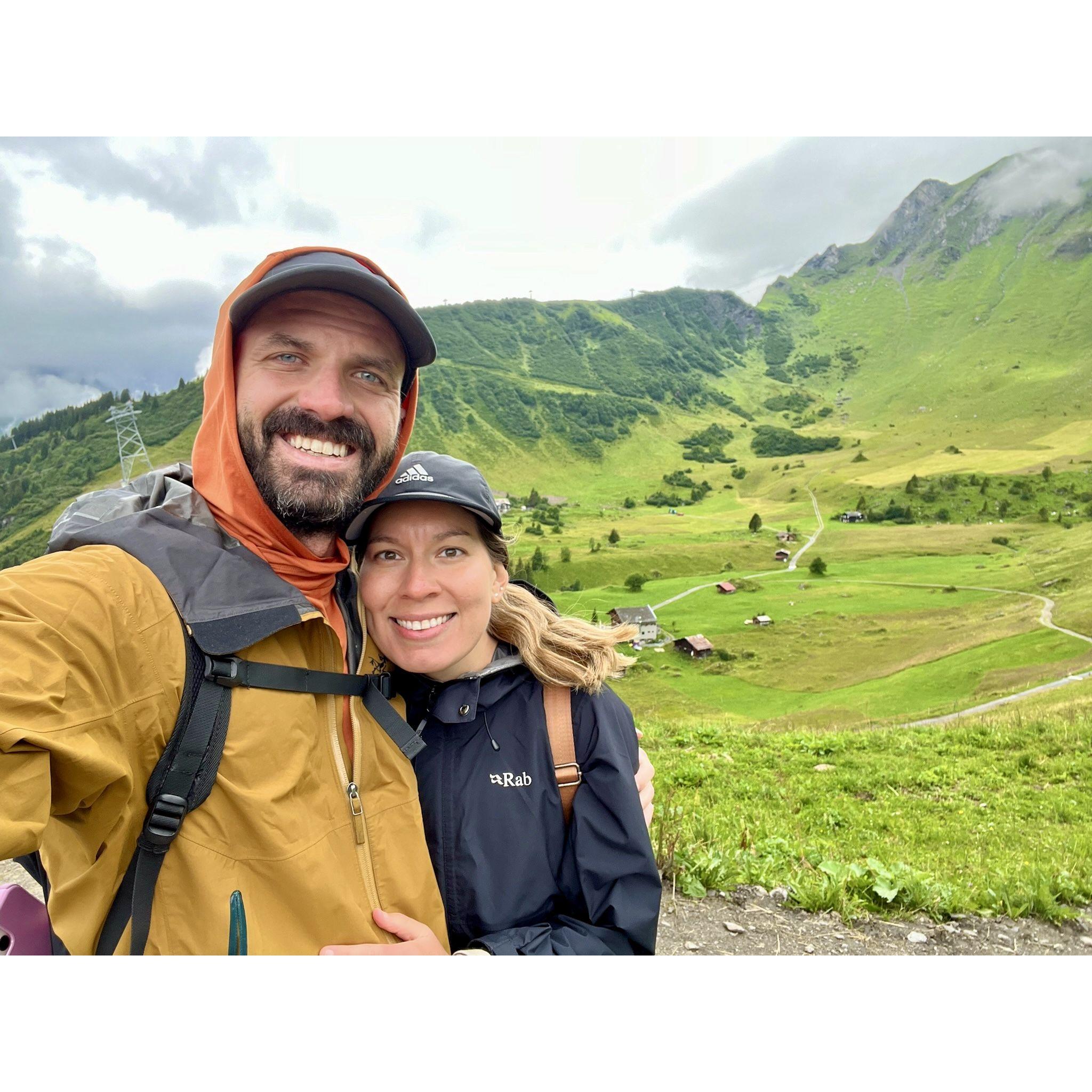 Hiking in Switzerland
