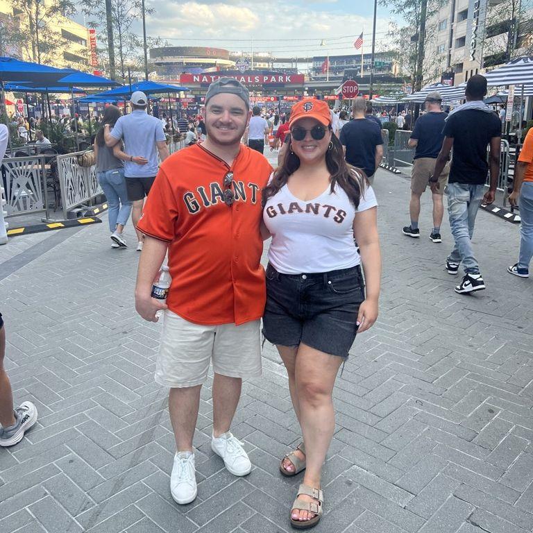 Our first Giants game