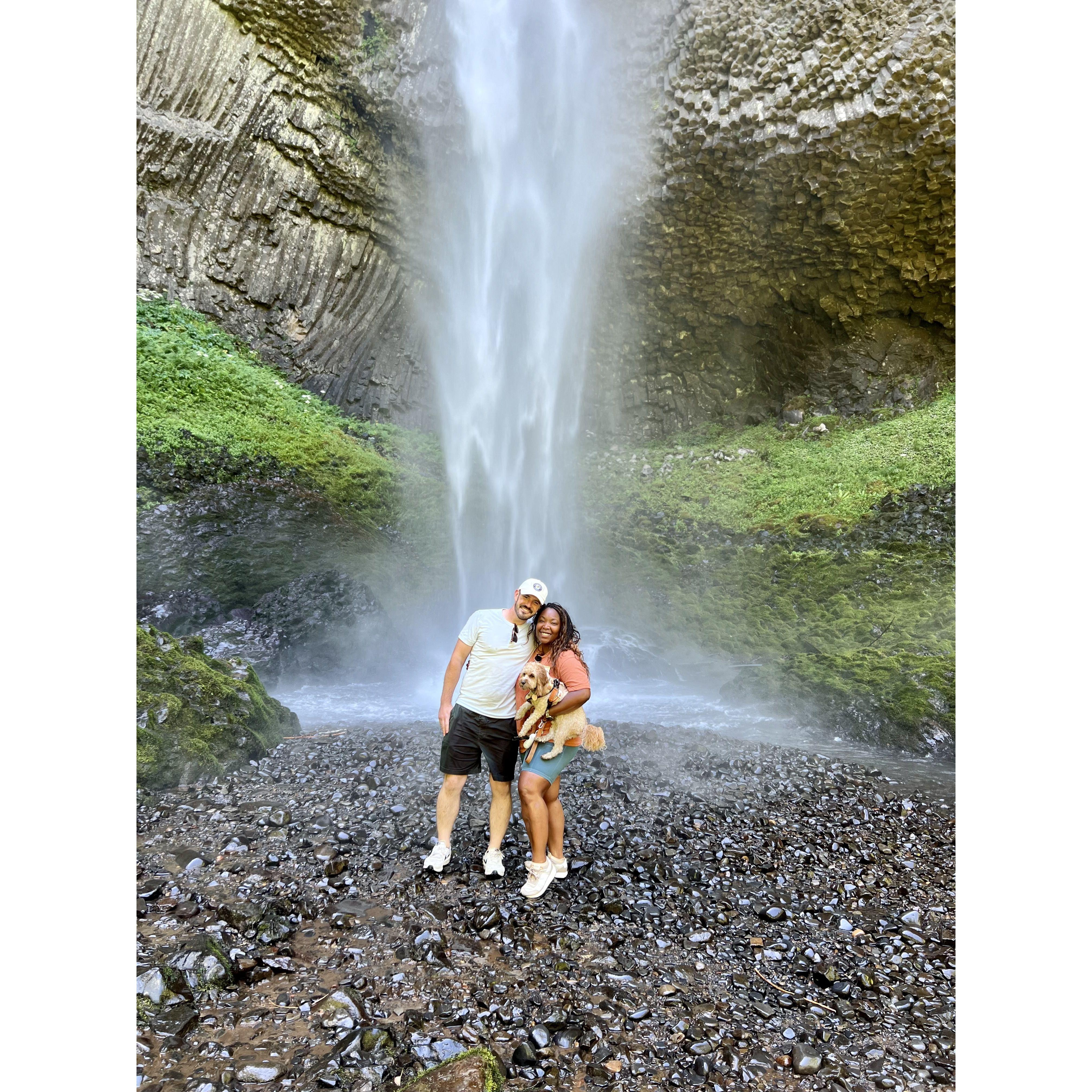Chasing waterfalls in Portland!