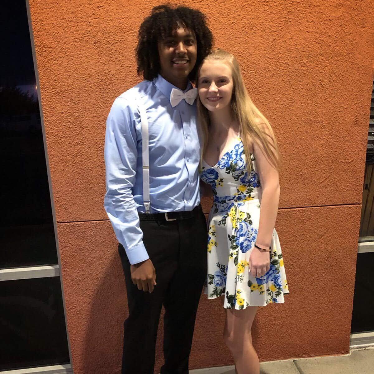 Our first photo together - Homecoming 2019