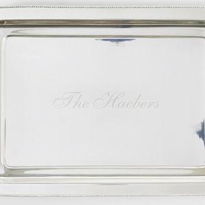 Custom Celebration Beaded Serving Tray