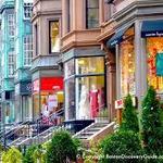 Shopping on Newbury Street