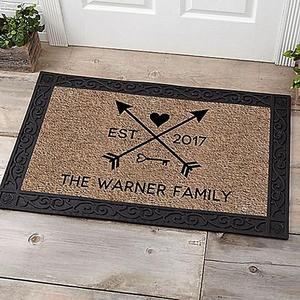Arrows of Love 20-Inch x 35-Inch Door Mat