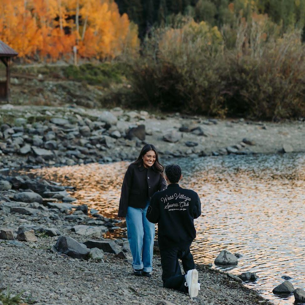 the day we got engaged!