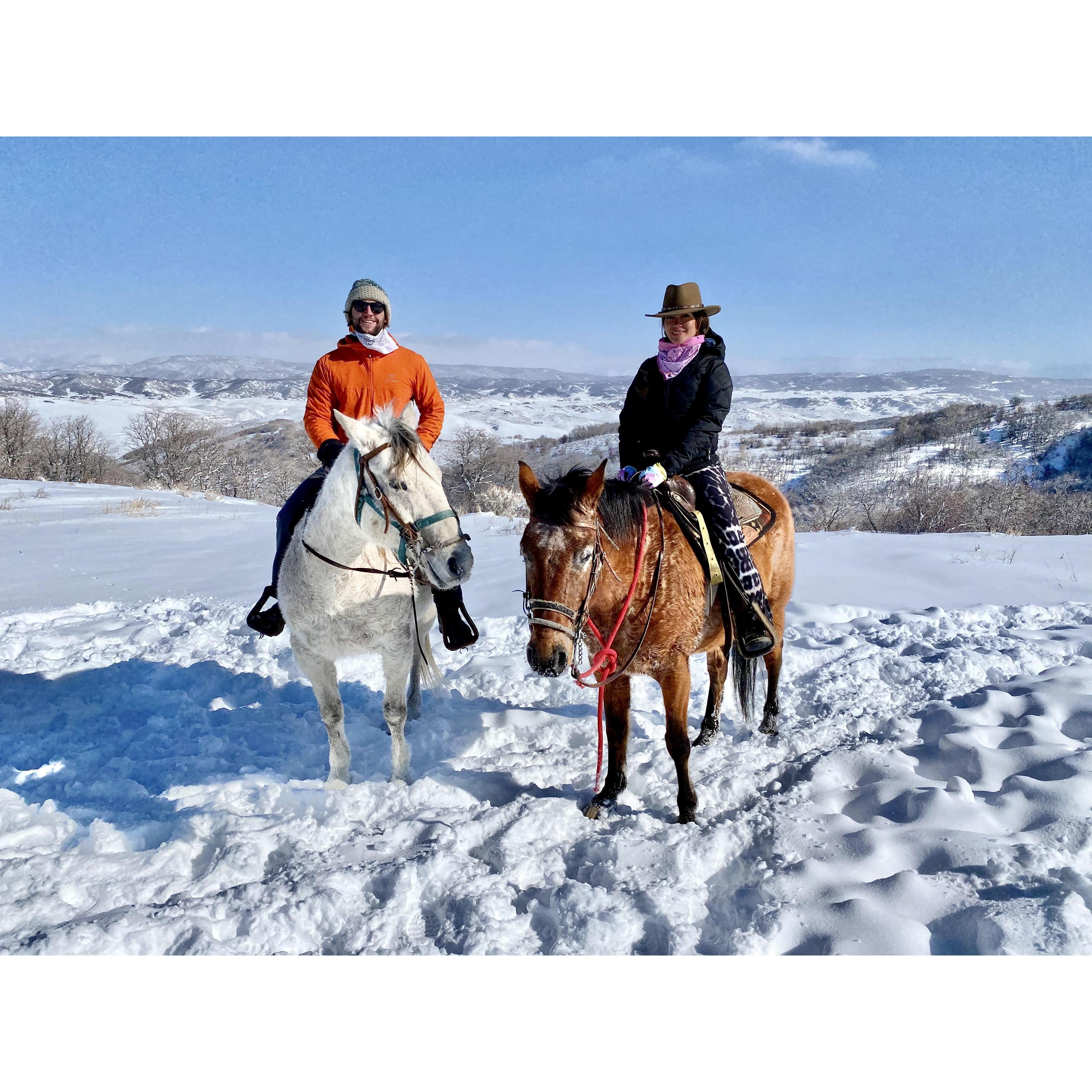 Valentines Day in Steamboat, Co