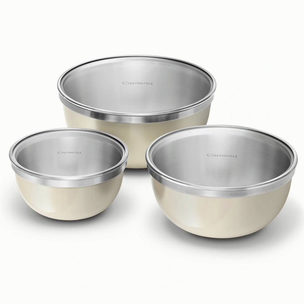 Mixing Bowl Set - Cream