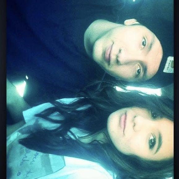 Our first picture together.