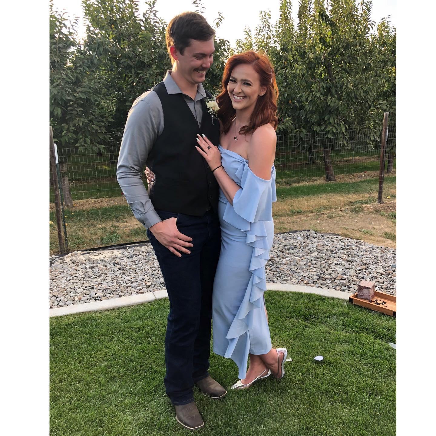 James and Sharon's wedding.
