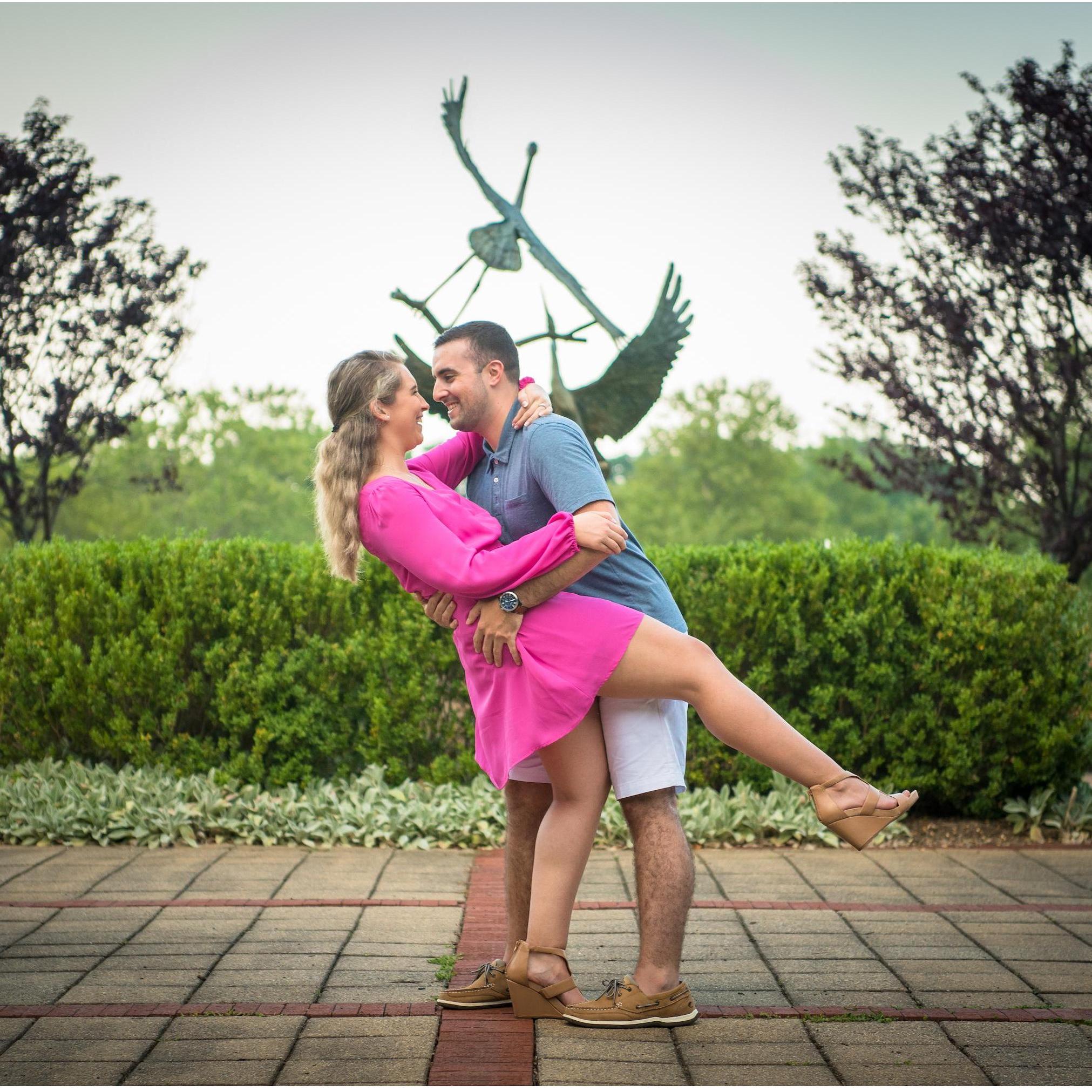 We worked hard for this pose!