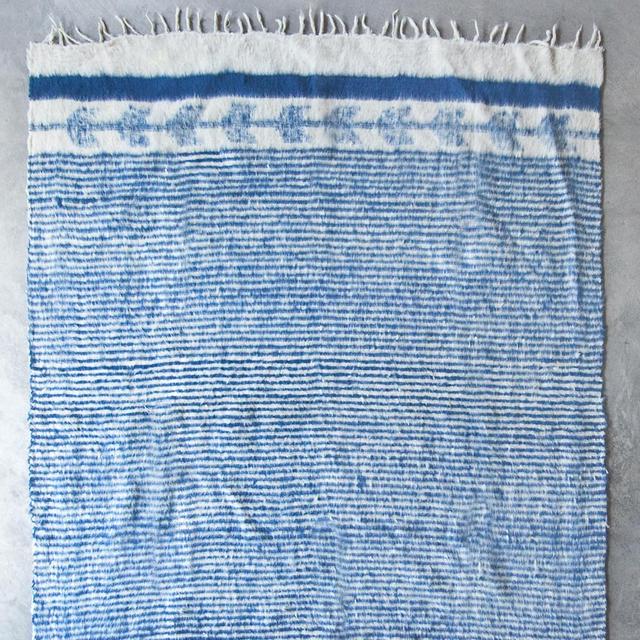 Blue Wool Blanket