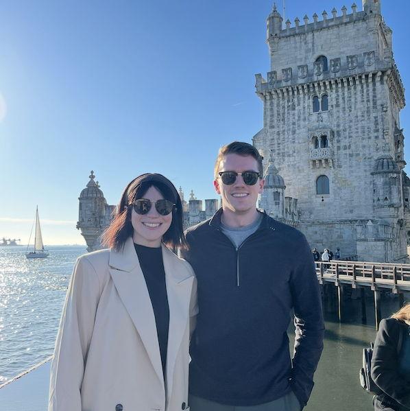 Our first trip abroad! Fun fact- Adam wouldn't propose until we survived an international trip together. We made it.