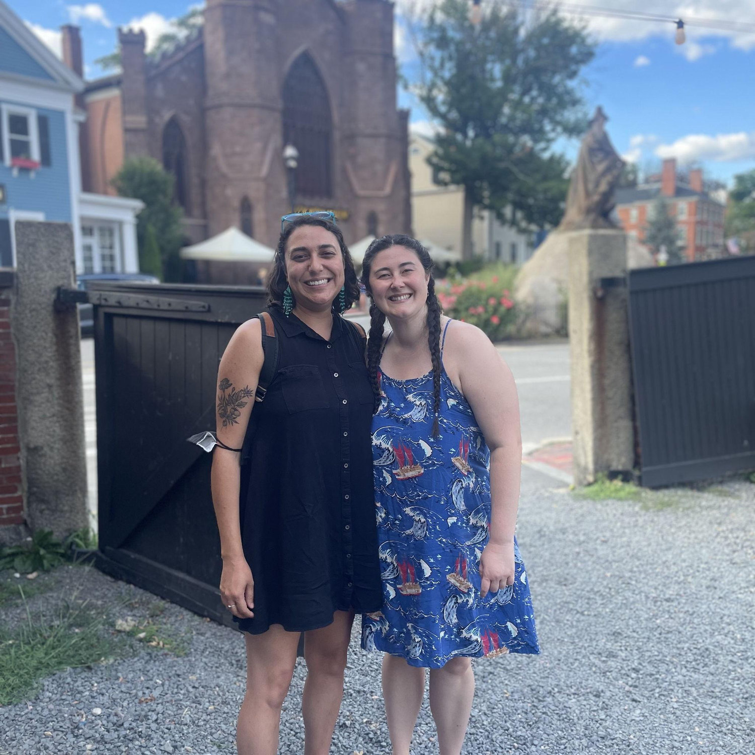 Salem, MA - Evan took this picture after a day of fun!