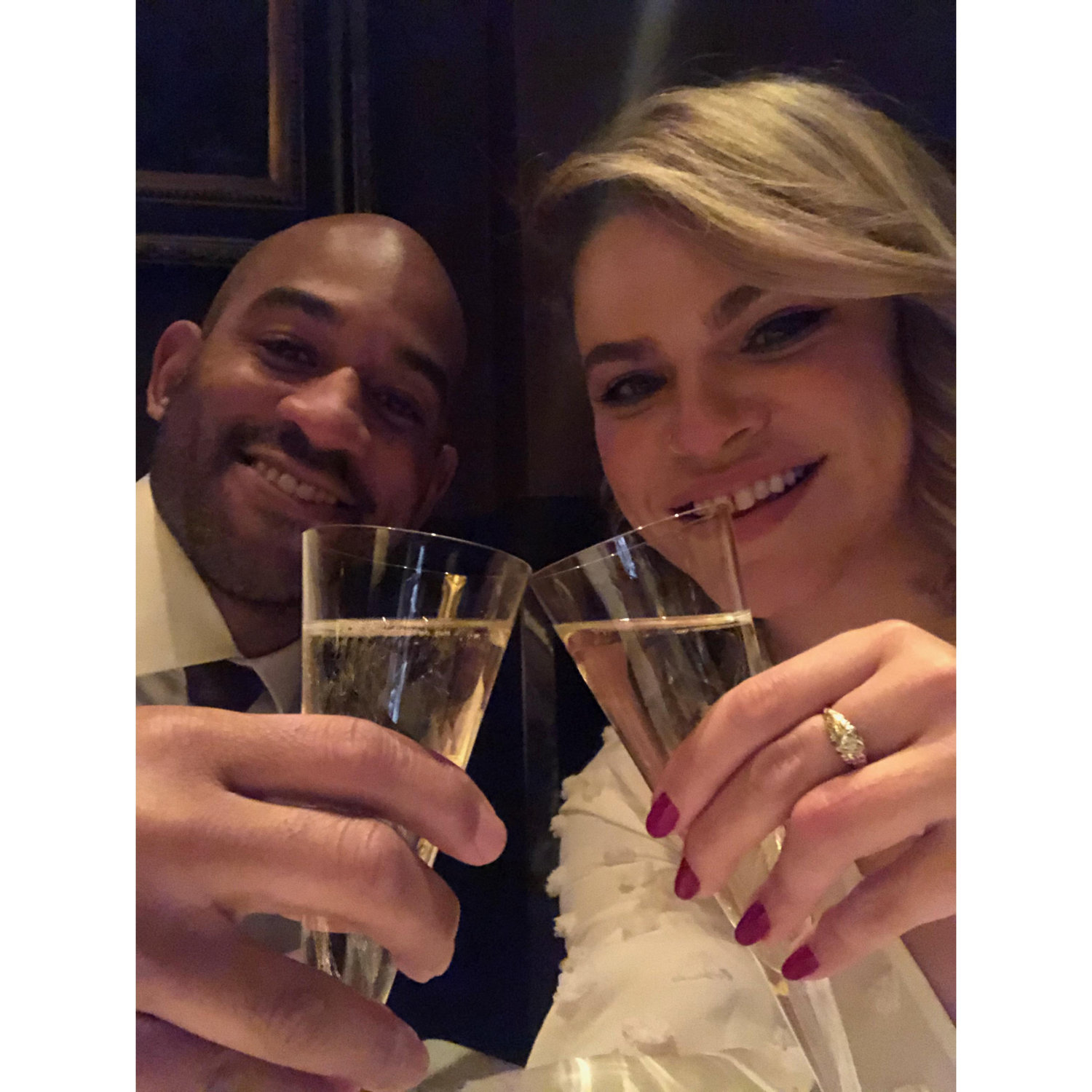 Celebration dinner, cheers!