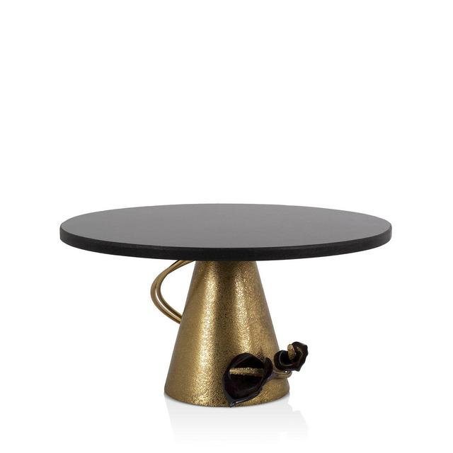 Michael Aram Calla Lily Midnight Cake Stand