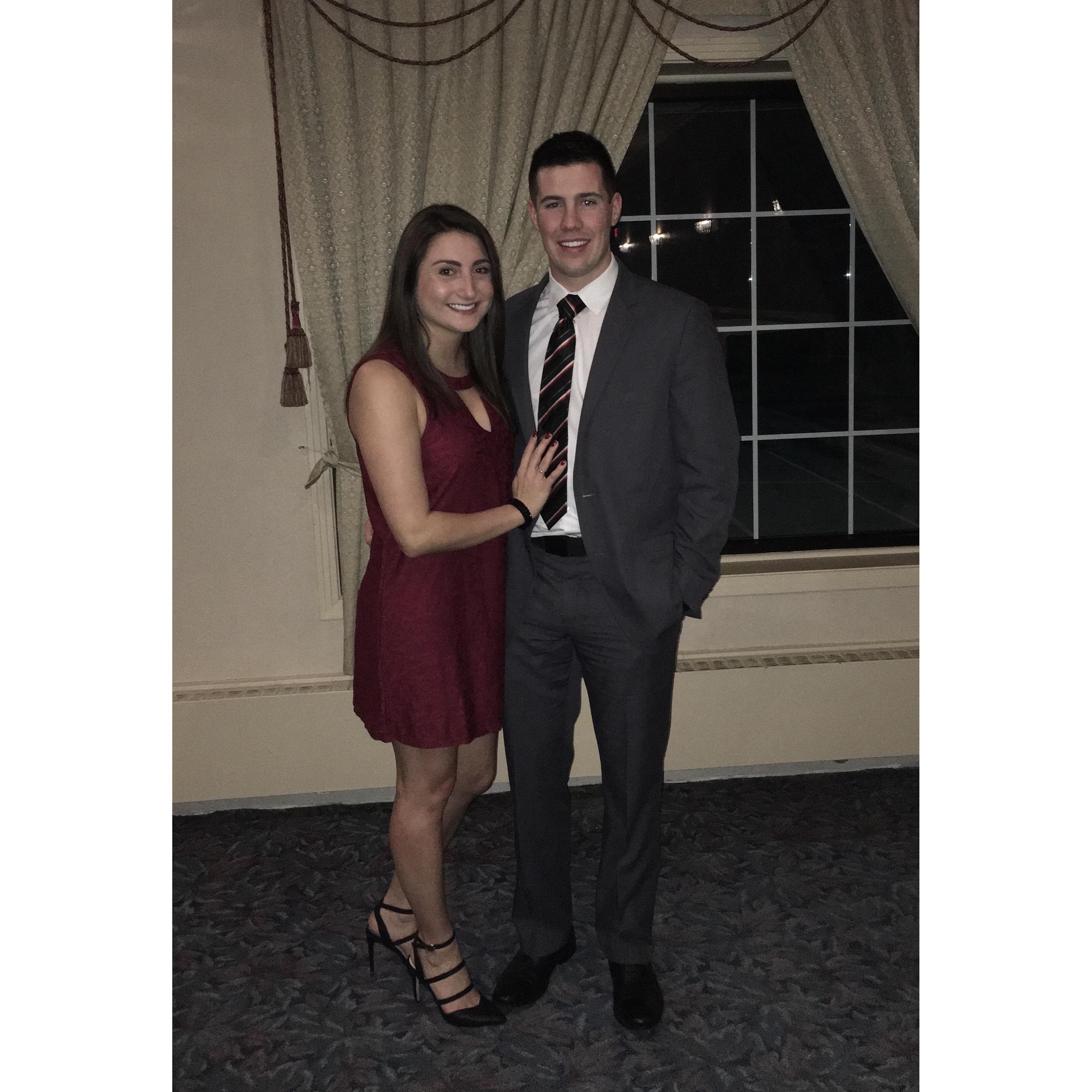 Alex was my date to my OT banquet during grad school.