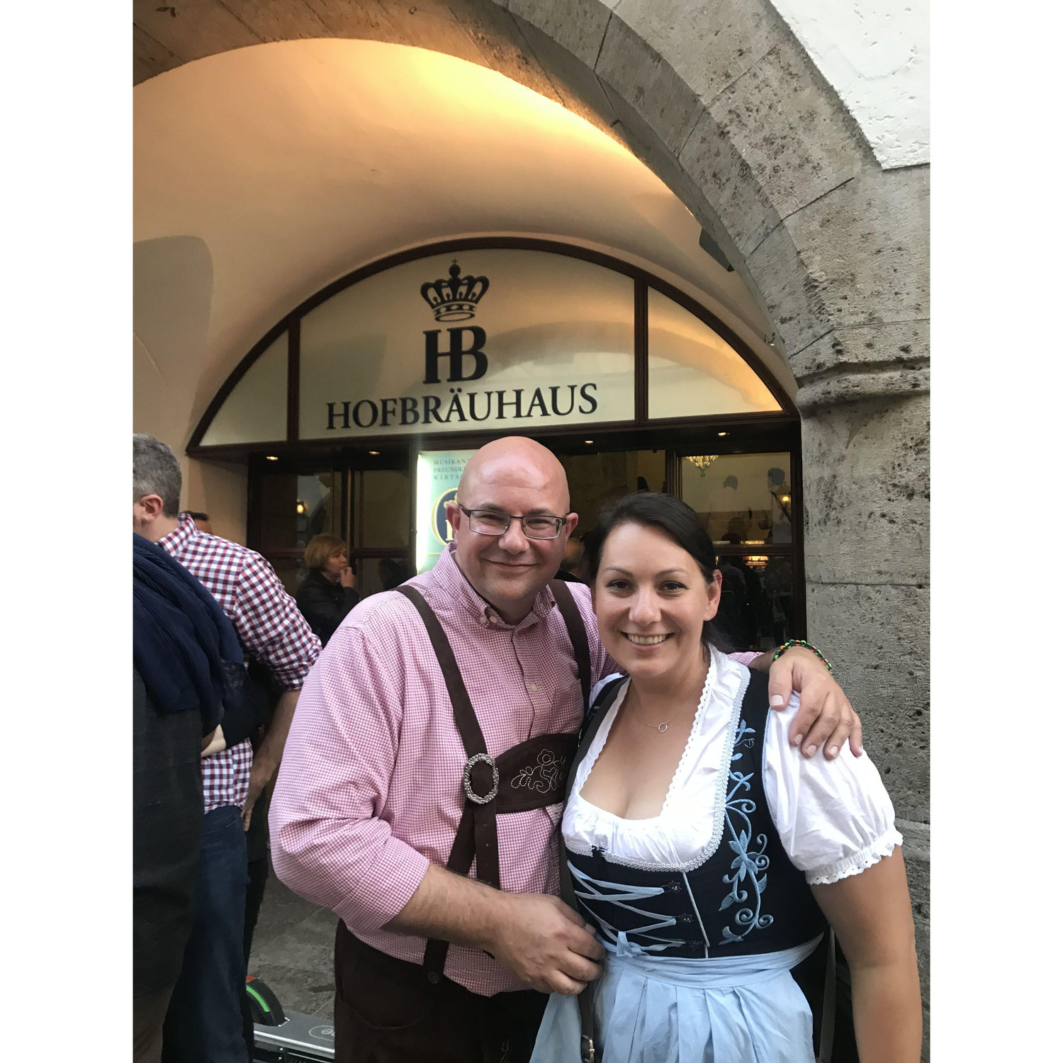 Our first big international trip together! Oktoberfest!