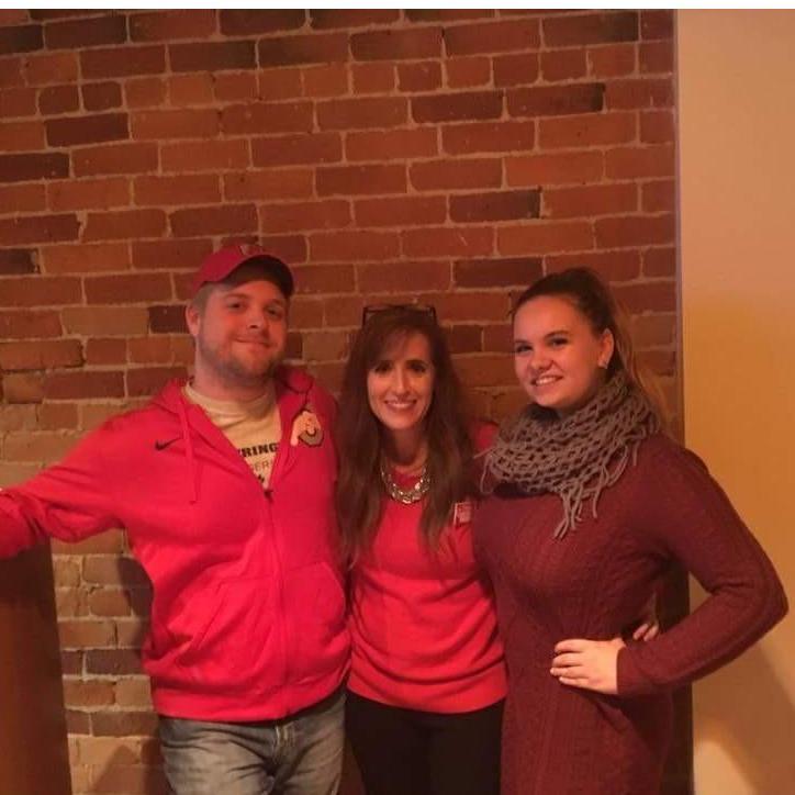Our first photo together on election night 2016. The campaign that brought us together.