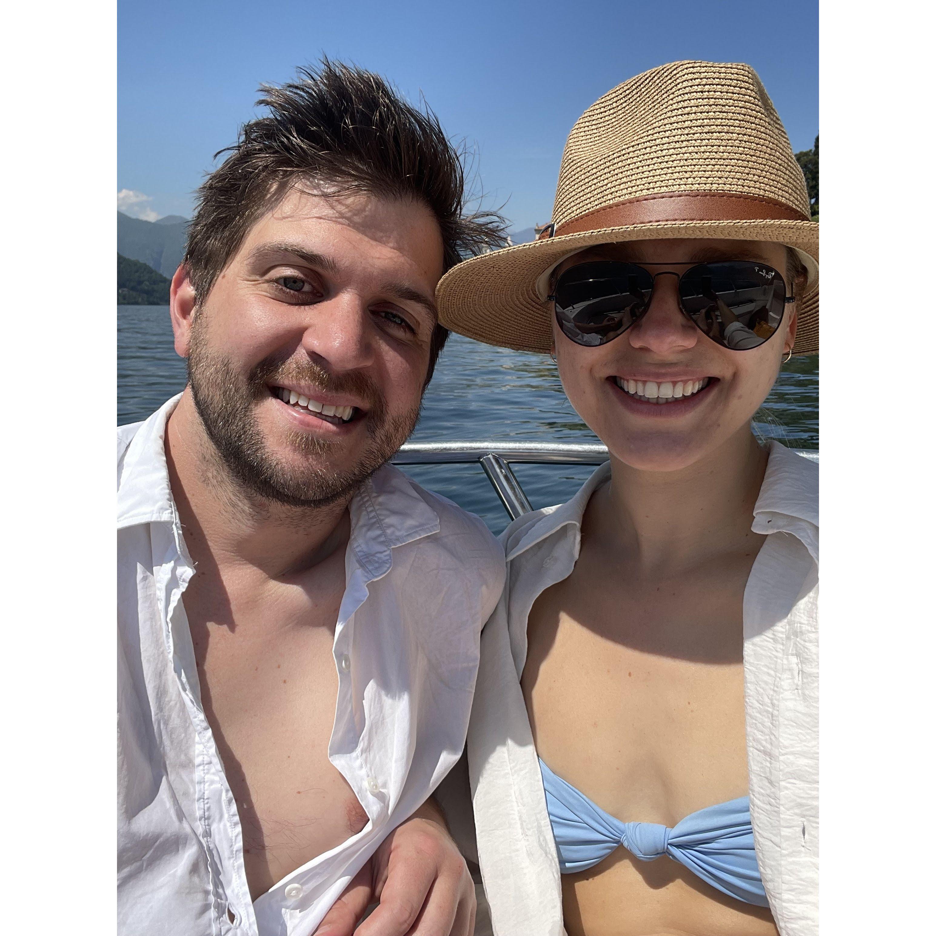 Lake Como, Italy for Kyra's 30th