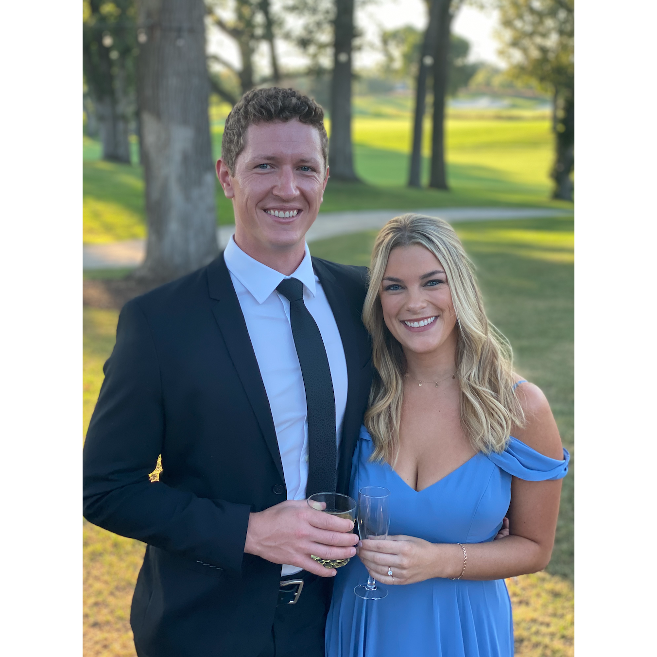 At a friend's wedding in Chicago