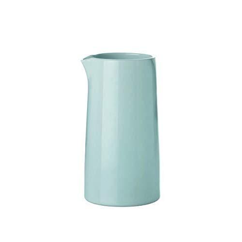 Stelton 1-Piece 0.3 Litre Glazed Porcelain Emma Milk Jug Thermo, Blue Tone