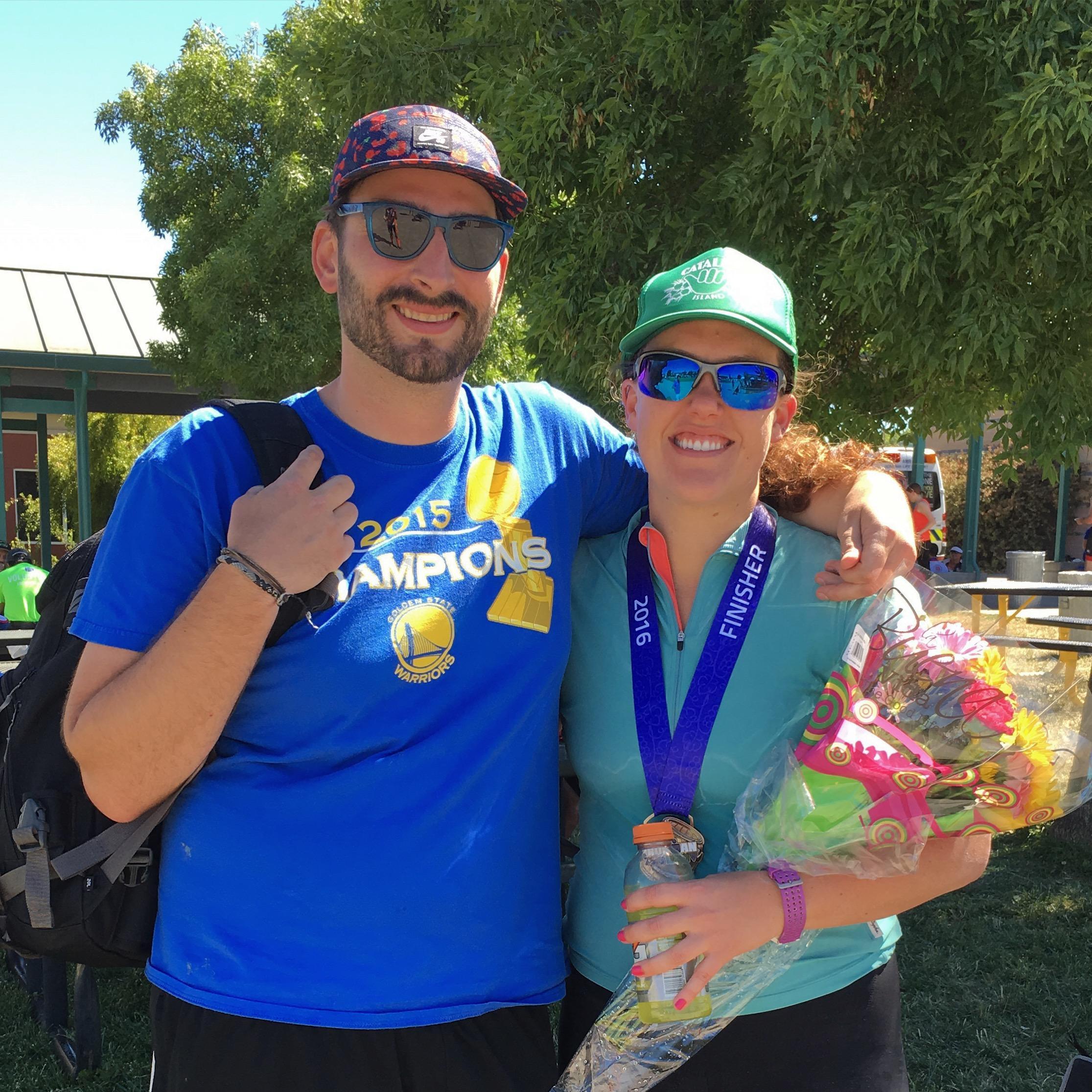 Vineman 70.3 Finish Line 2016