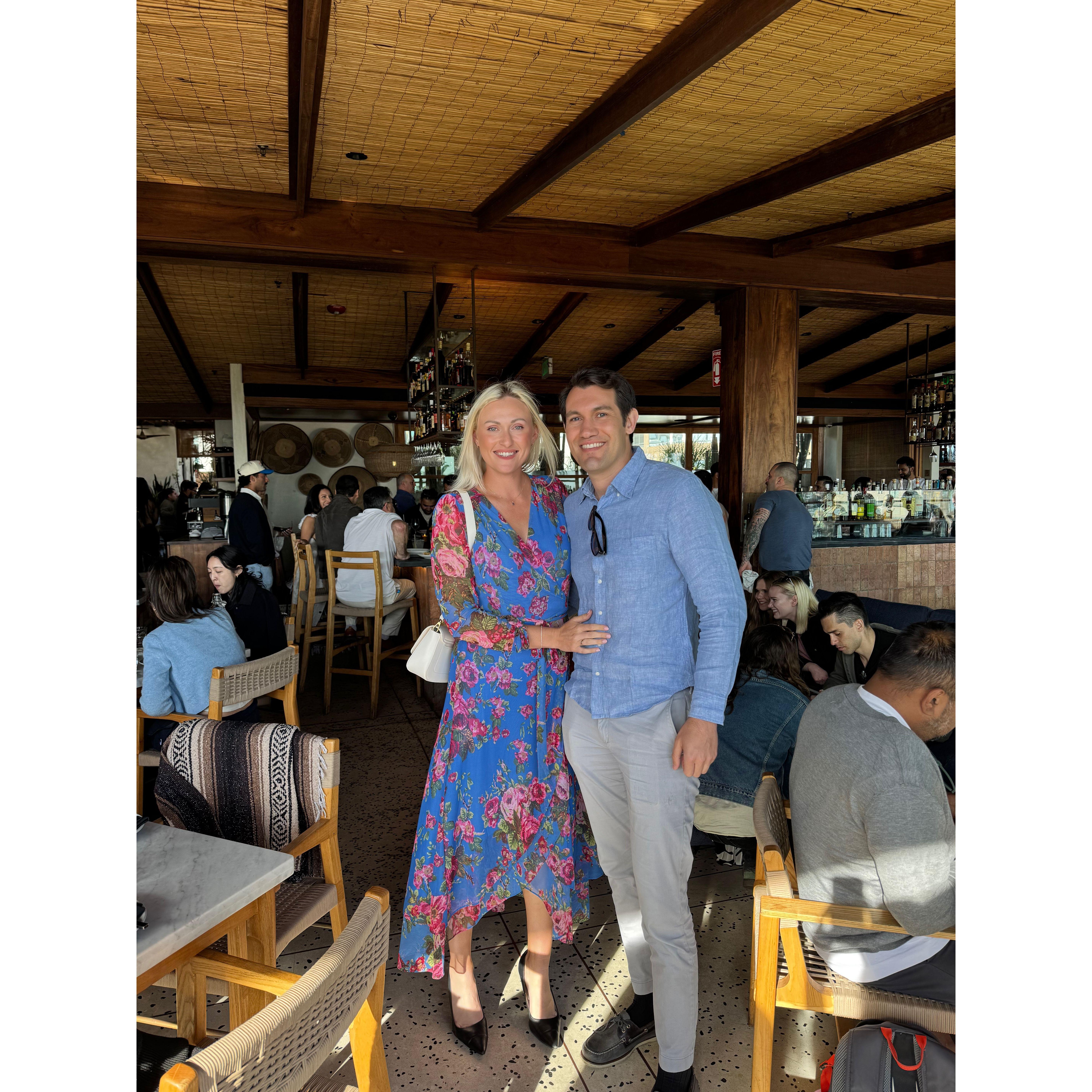 Easter Brunch at Elephante in Santa Monica
