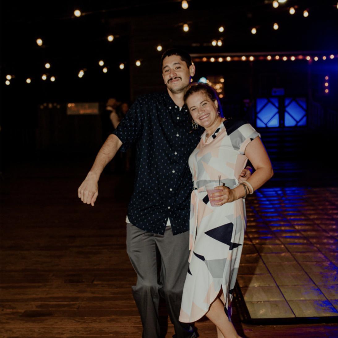 A rare site of Keef on the dance floor 
Wilson wedding 2021