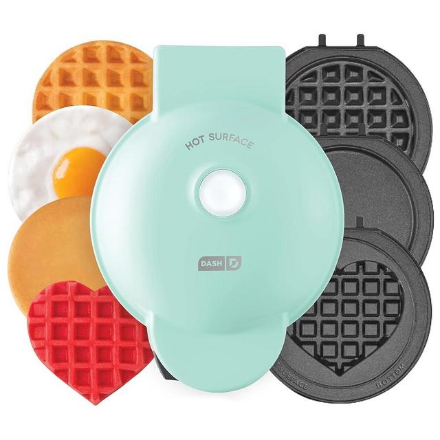 Multi-Plate Mini Maker with Removable Plates and Storage Case