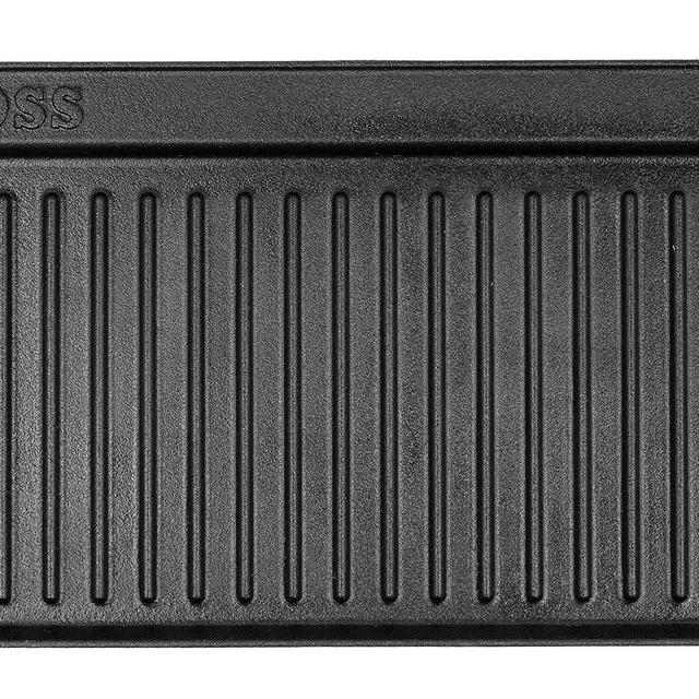 PIT BOSS Cast Iron Griddle, Black, 10 x 20