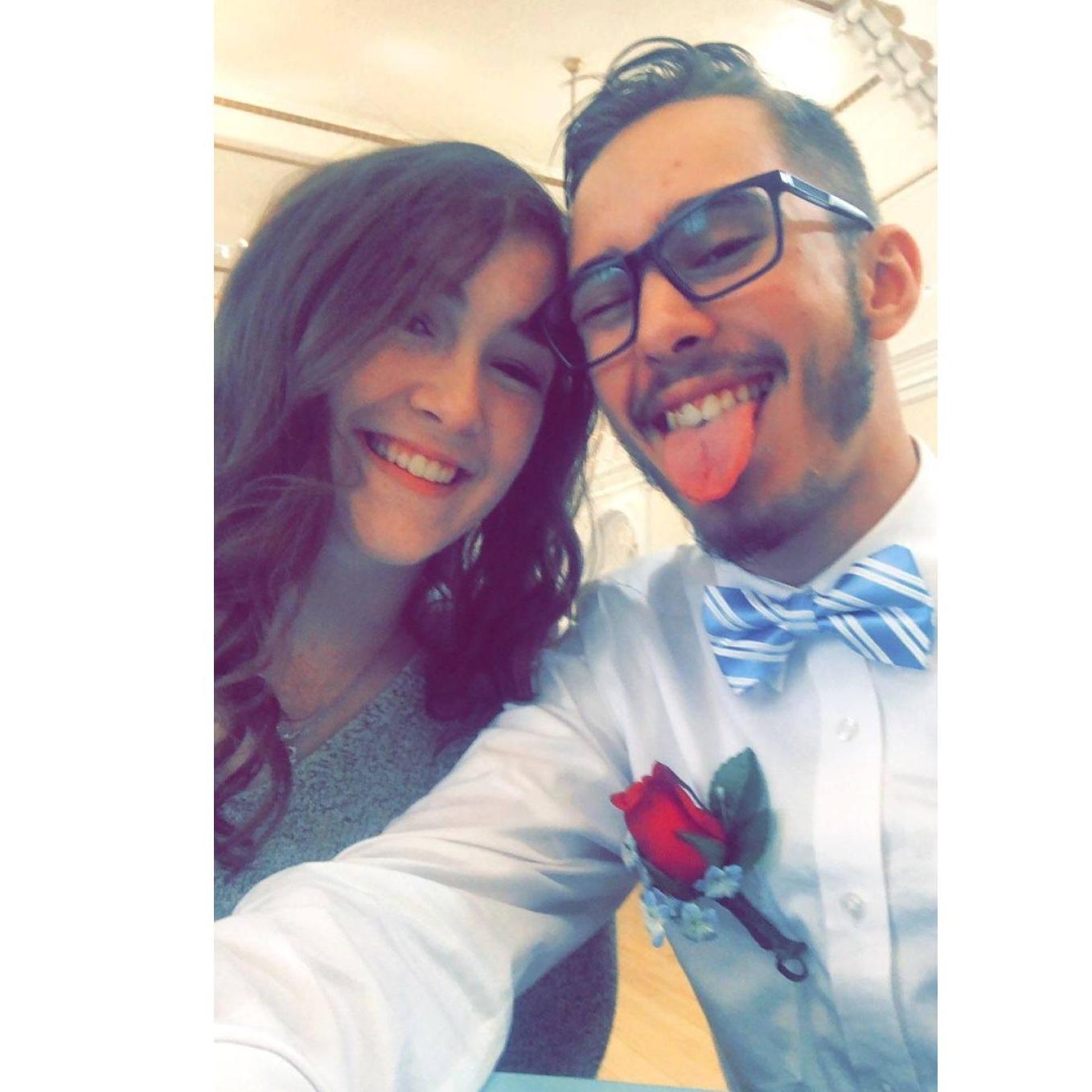 When Megan and Michael were asked to send in their favorite photo, this photo was one they both sent it! 10/10 would ship!