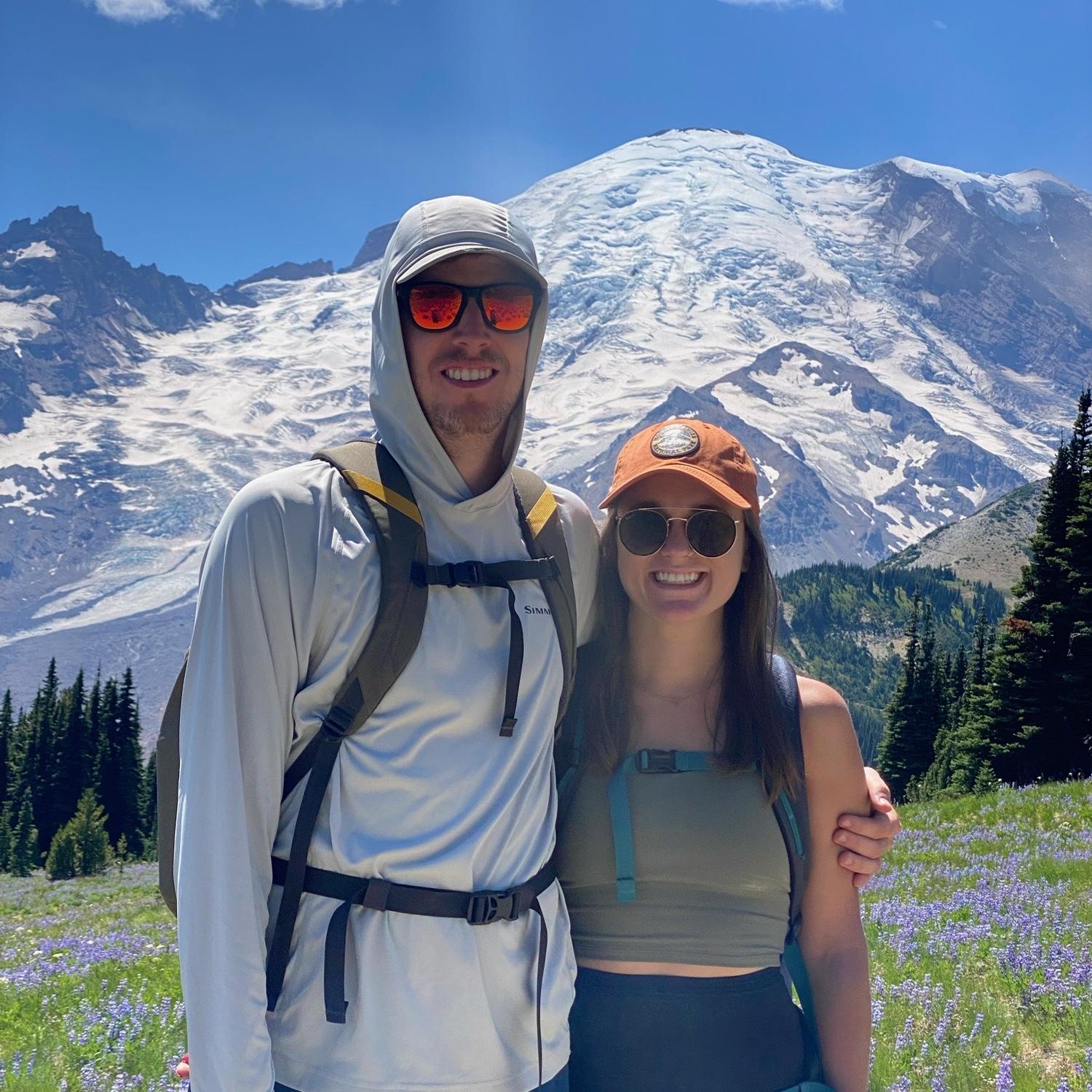 Leah's sister and brother-in-law (Allie & Ryan Coyle) took us to Mt Rainier National Park in 2021